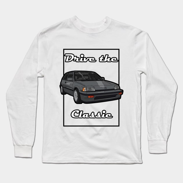 Honda Civic IV Long Sleeve T-Shirt by JDMzone